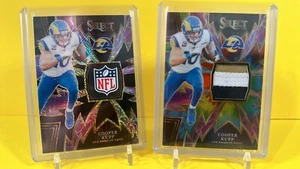 2024 Panini Select Football Cooper Kupp Shield + Patch (1/1 + 08/25) Dual Cards - Bild 1 von 2