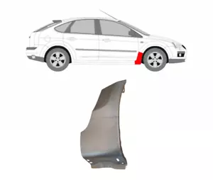 Ford Focus 2004-2013 Frontflügel Unterteil Rost Reparaturverkleidung/rechts - Bild 1 von 6