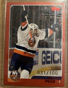 2003-04 Topps Red RC #72 Michael Peca #031/100 Islanders