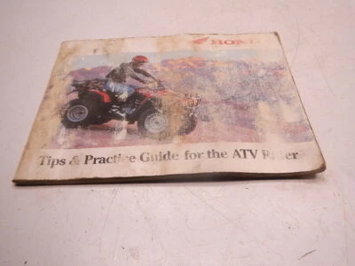 Consejos y guía de práctica para el piloto de ATV 2004-2006 Honda TRX350 Fourtrax Rancher Foto 1 de 4