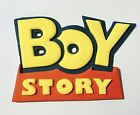 Edible Fondant Toy Story - Boy/Girl Logo Cake Topper Fondant Sugar Paste Dec..
