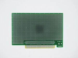 Llaveros Arte Manualidades Green despoblado en Blanco Placa de circuito impreso PCB