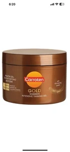 CARROTEN GOLD SHIMMER INTENSIVE EXPRESS TANNING GEL COCONUT SCENT 5.07oz /150ML - Picture 1 of 5