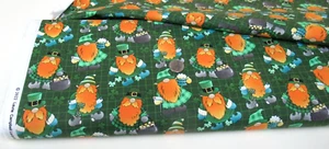 SCHÖN! "IRISCHE ZWERGE" - STOFF TRADITIONEN - BTHY - 18"X44" - Bild 1 von 1