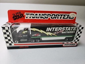 DALE JARRETT INTERSTATE BATTERIES 1/80 HAULER MATCHBOX Autographed Signed - Picture 1 of 5