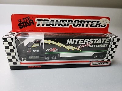 DALE JARRETT INTERSTATE BATTERIES 1/80 HAULER MATCHBOX Autographed Signed - Image 1 of 4