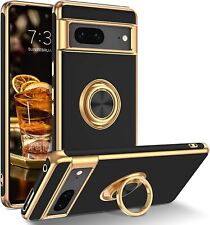 For Google Pixel 7 2022 Shockproof Hybrid Rugged Phone Case Cover & Golden Ring