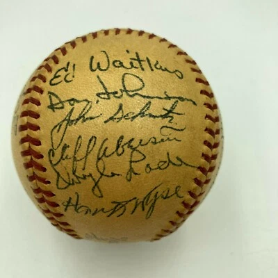 1947 Chicago Cubs Team Signed National League Baseball JSA COA - Image 1 of 4