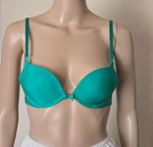 Victoria's Secret Push Up green Bra 32B - Picture 1 of 6