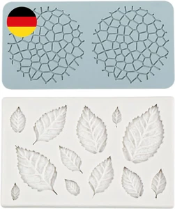 2 Stücke Fondant -Silikonform, Kuchendekorationsform, Kreativer Schimmel, Küchen - Bild 1 von 6
