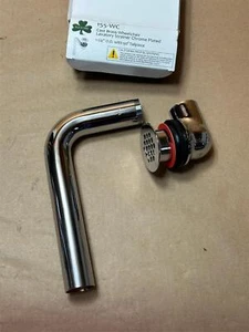 McGuire Cast Brass Wheelchair Offset Lavatory Strainer Chrome Plated 1-1/4" 90º - Picture 1 of 2