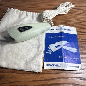 Pure-Kut Elektrische Schere (70’er Jahre) mit Papieren und Box - Bild 1 von 3