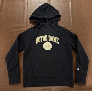 Champion Notre Dame Hoodie Sweatshirt - Size Small - Picture 1 of 10