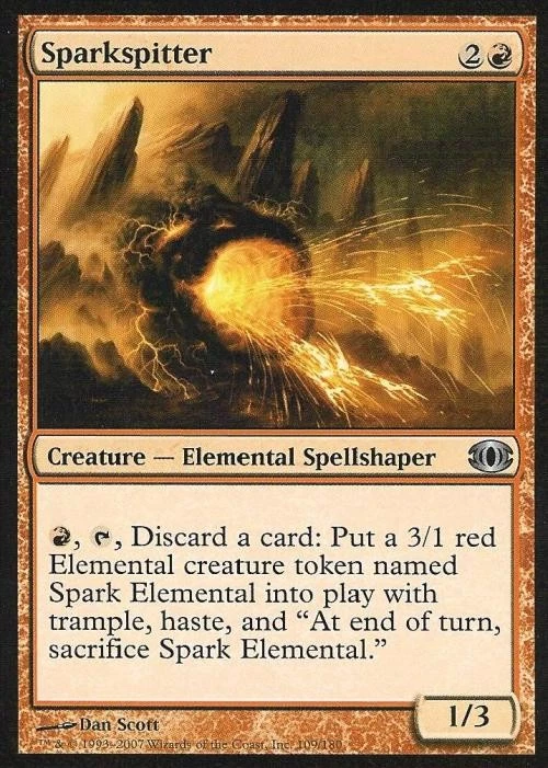 Sparkspitter -Foil Medium Play MTG Futuresight - Image 1 of 1