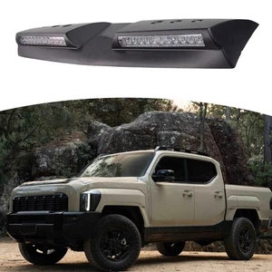 Mette Black Spoiler Roof Light Bar With LED DRL Fits For Kia Tasman TK 2025 2026 - Picture 1 of 6