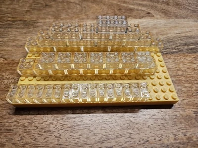 LEGO System 60er Transparent Basissteine Grosser Bestand - Bild 1 von 4