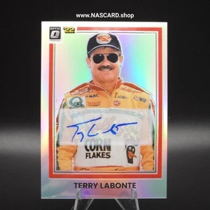 2022 Panini Donruss NASCAR - Optic Signatures Holo #79 Terry Labonte /98 - Picture 1 of 2