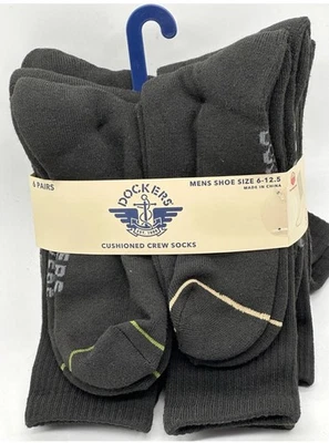 Pack de 6 calcetines acolchados Dockers talla 6-12 Foto 1 de 2