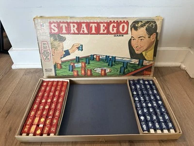 VTG 1961 Stratego Board Game *READ*  Classic Strategy Capture Flag - Image 1 of 4