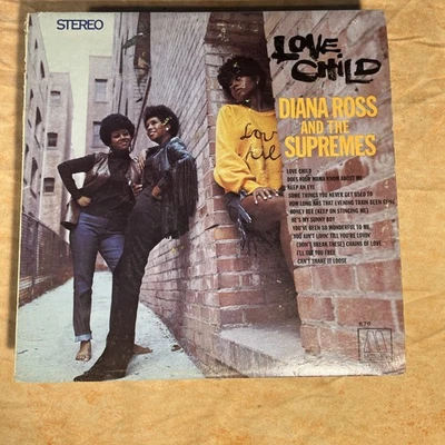 DIANA ROSS & SUPREMES love child  U.S. MOTOWN LP 670_originl 1968 Foto 1 de 4