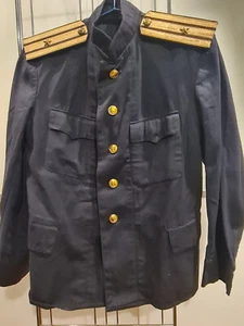 Giacca uniforme capitano di 3° classe di marina URSS anni '60 CCCP UDSSR Soviet - Foto 1 di 3