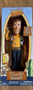 Disney Pixar Toy Story Woody The Sheriff Talking Pull String Woodys Roundup NEW - Picture 1 of 2