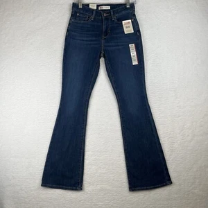 Signature Levi Strauss Mid-Rise Bootcut Denim Jeans Women’s Size 28x30.5 NWT - Picture 1 of 17