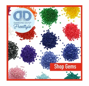 Diamond Dotz Freestyle 12g Glas Diamond Painting Bohrer, Farbe/n wählbar - Bild 1 von 22