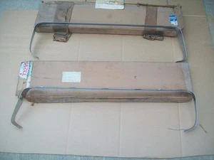 NOS MoPar 1972 Chrysler Newport Headlamp Grille Surrounds Left Right Pair - Picture 1 of 6