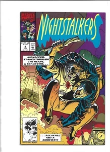 NIGHTSTALKERS #4 MARVEL 1992 FN- COMBINE SHIP - Picture 1 of 2