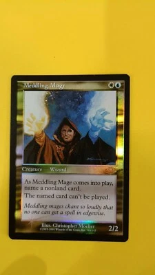 MTG NM Foil Meddling Mage - [Planeshift] - Image 1 of 2