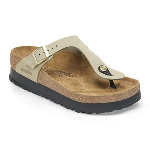 Sandalias BIRKENSTOCK GIZEH PLATFORM Eucalipto Nuevas - Imagen 1 de 8