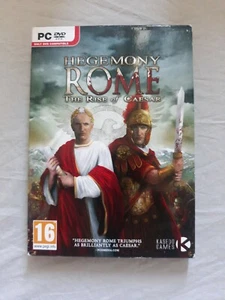 Hegemony Rome The Rise of Caesar 2014 PC DVD-ROM Game NEW with slipcase - Picture 1 of 4