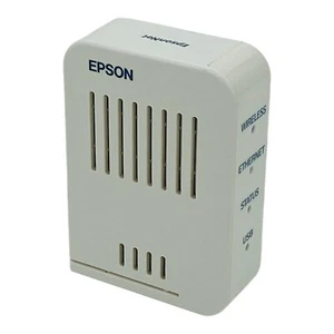 Epson EpsonNet WiFi Print Server 10/100 Ethernet for Color Printer NO Adapter - Picture 1 of 7