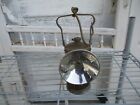 Vintage Justrite Carbide Miners Lamp Brass
