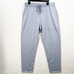 St. John Wollmischung Kordelzug Hose in Grau Melange Größe L Neu mit Etikett - Bild 1 von 12
