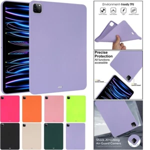 Liquid Silicone Case Cover For iPad 5/6/7/8/9/10/11th Gen Mini 7 Air Pro 11" 13" - Picture 1 of 85