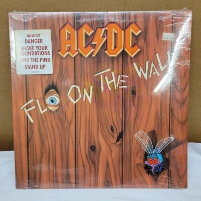 SEALED! Original 1985 AC/DC "Fly On the Wall" LP - Atlantic Records (81263-1) - Image 1 of 4