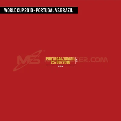 Detalhes do jogo Portugal vs Brasil Copa do Mundo FIFA 2010 Portugal Home - Imagem 1 de 4