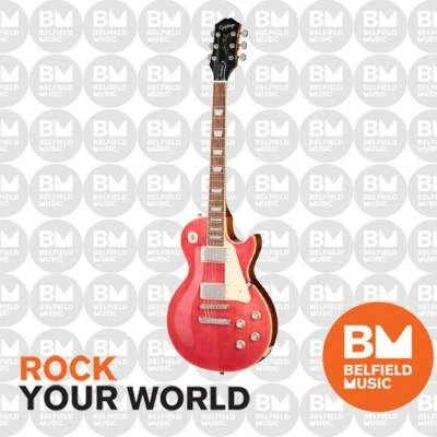 Epiphone Les Paul Standard 60s Figured Top Electric Guitar Fucshia w/ GigBag - image 1 of 4