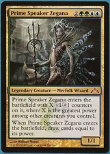 Prime Speaker Zegana Gatecrash NM Blue Green Mythic Rare CARD (217158) ABUGames