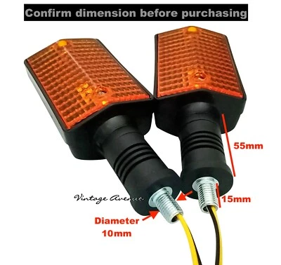 TW439 - LÂMPADA DE SETA DIANTEIRA/TRASEIRA YAMAHA XT600 XT550 XT350 XT250 XT125 - Imagem 1 de 4