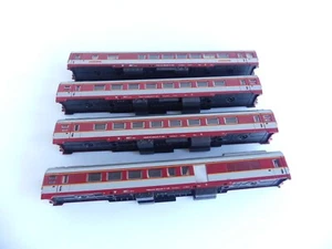LIMA 4 CAISSES VOITURES VOYAGEURS GRAND CONFORT SANS TAMPON / SANS BOGIE - Picture 1 of 6