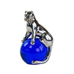 Fermacarte Cartier Panthere in argento sterling - Foto 1 di 8