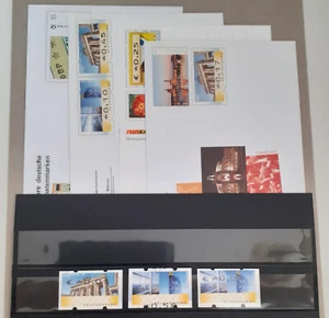 BRD Automatenmarken 3 Umschläge, 1 Karte, 3 Fehldrucke postfrisch - Bild 1 von 1