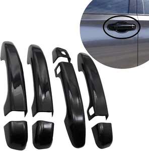 For 2018-2022 Honda Accord GLOSS BLACK Door Handle Covers WITH Front Smartkey - Bild 1 von 8