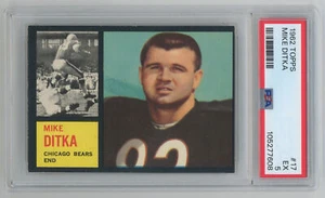1962 Topps 17 Ditka RC PSA 5 710365 - Picture 1 of 2