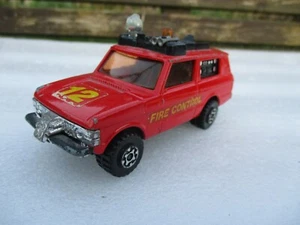 MATCHBOX SPEED KINGS RANGO ROVER CONTROL DE INCENDIOS K64 sin embalaje - Imagen 1 de 8