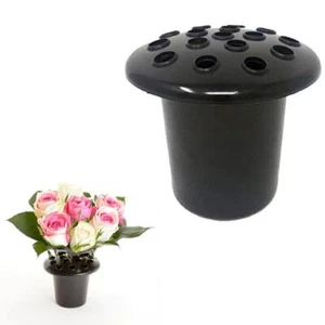 Flower Supplies Grave Flower Pots Reuseable Flower Headstone Holder - Picture 1 of 6