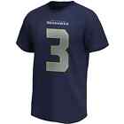 Fanatics # NFL T-Shirt Russell Wilson Seattle Seahawks # 1108M-NVY-WIL-1AE